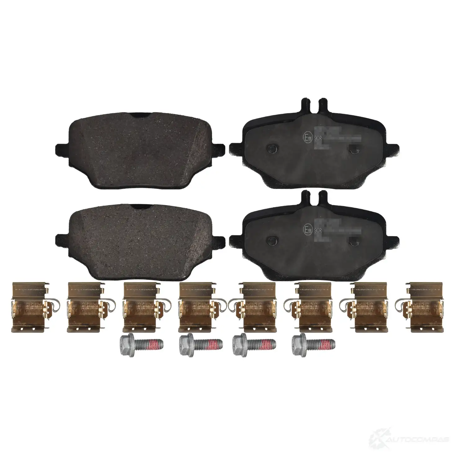 Тормозные колодки дисковые, комплект FEBI BILSTEIN 176866 1438002591 V8T OJR - Изображение 1