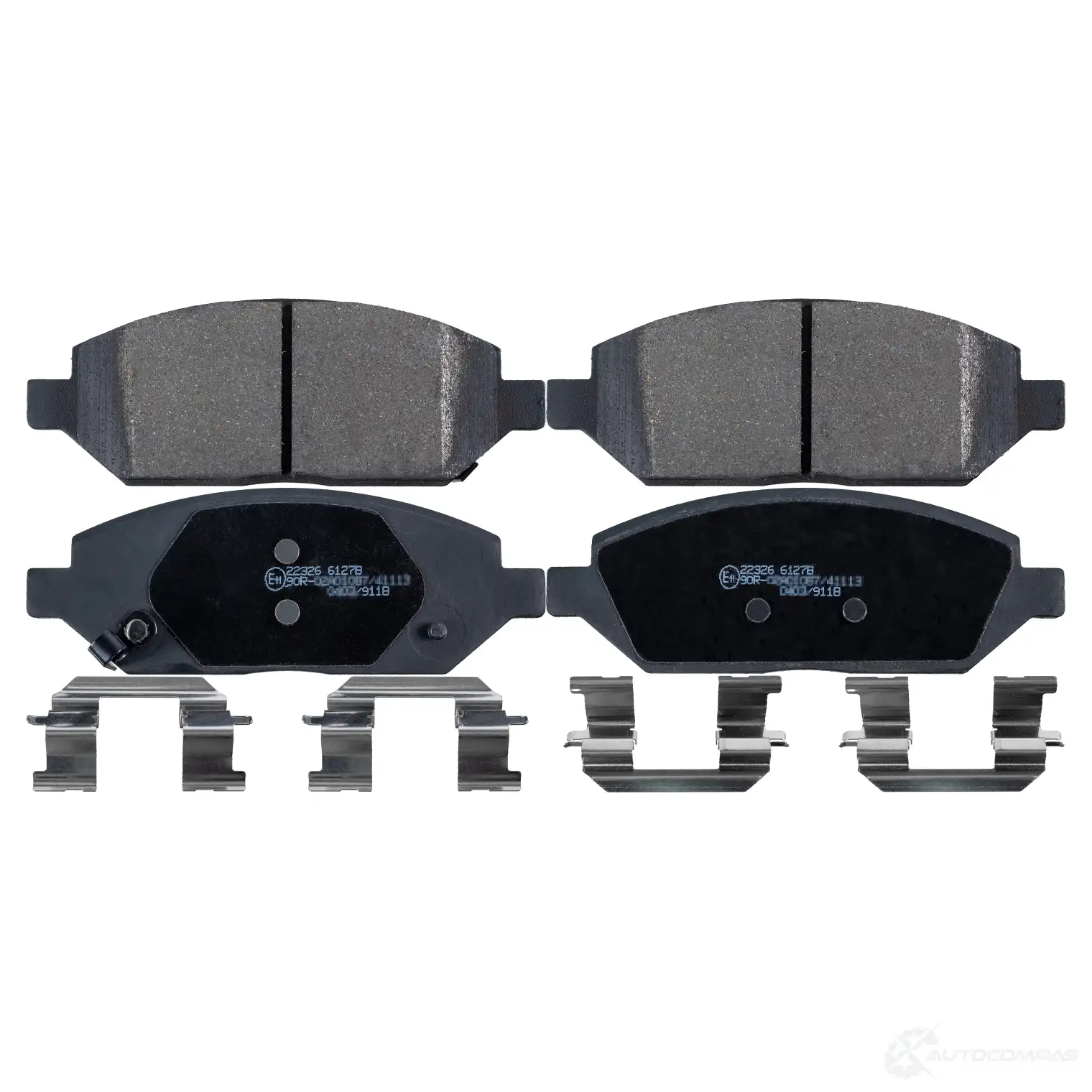 Тормозные колодки дисковые, комплект FEBI BILSTEIN 16974 1437401813 TKACP UI - Изображение 1