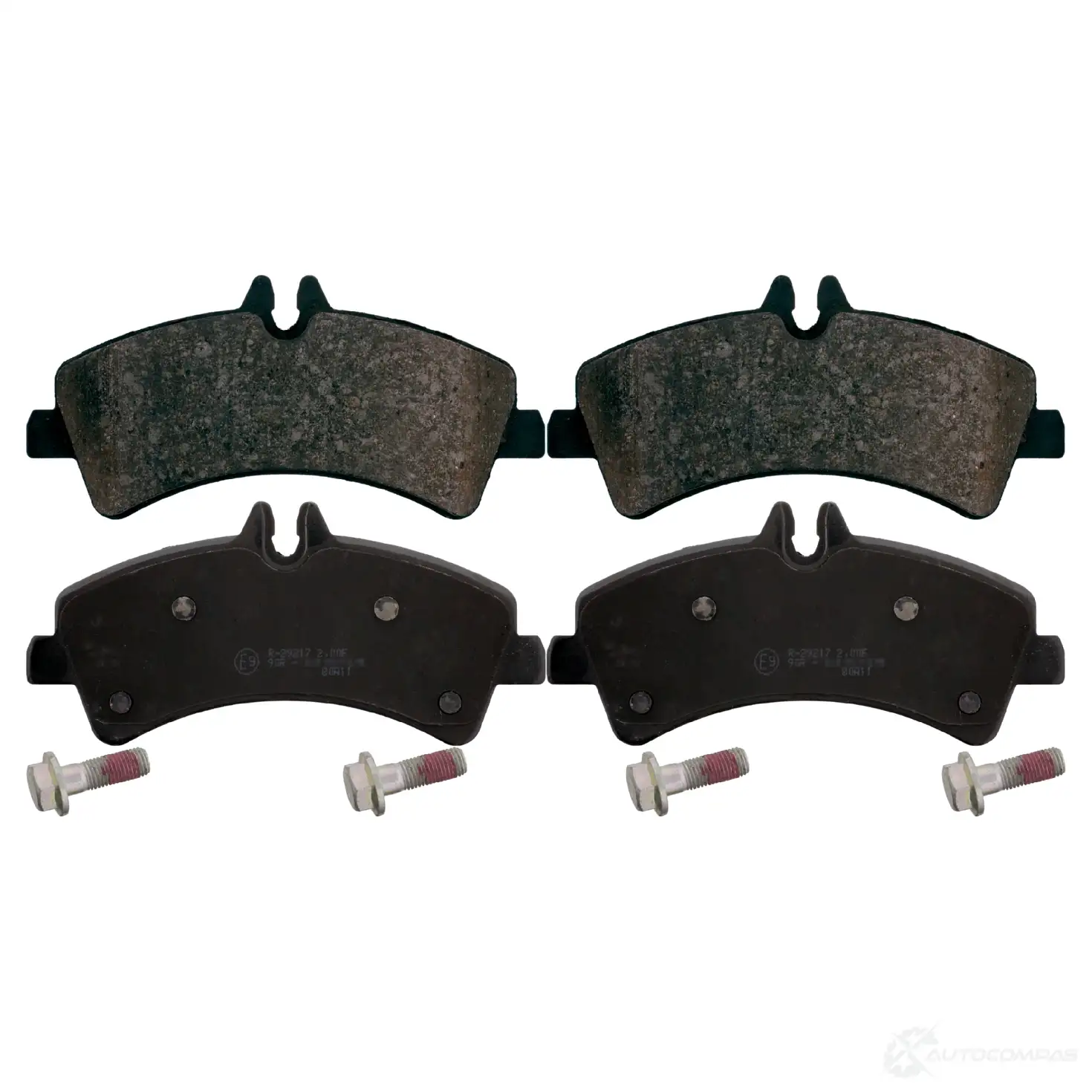 Тормозные колодки дисковые, комплект FEBI BILSTEIN 2 9217 1066433 FDS0W 16709