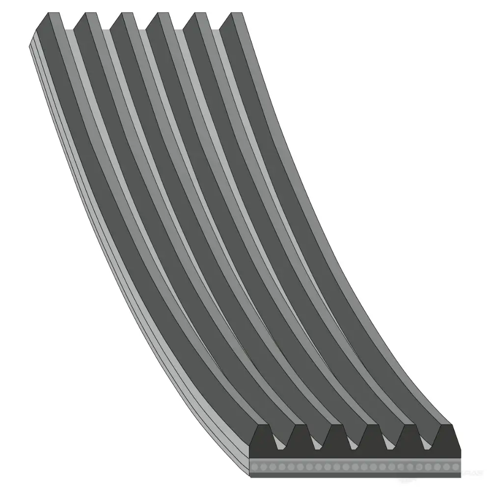 Приводной ремень поликлиновой FEBI BILSTEIN 6PK 1261 1083931 37650 6PK1262