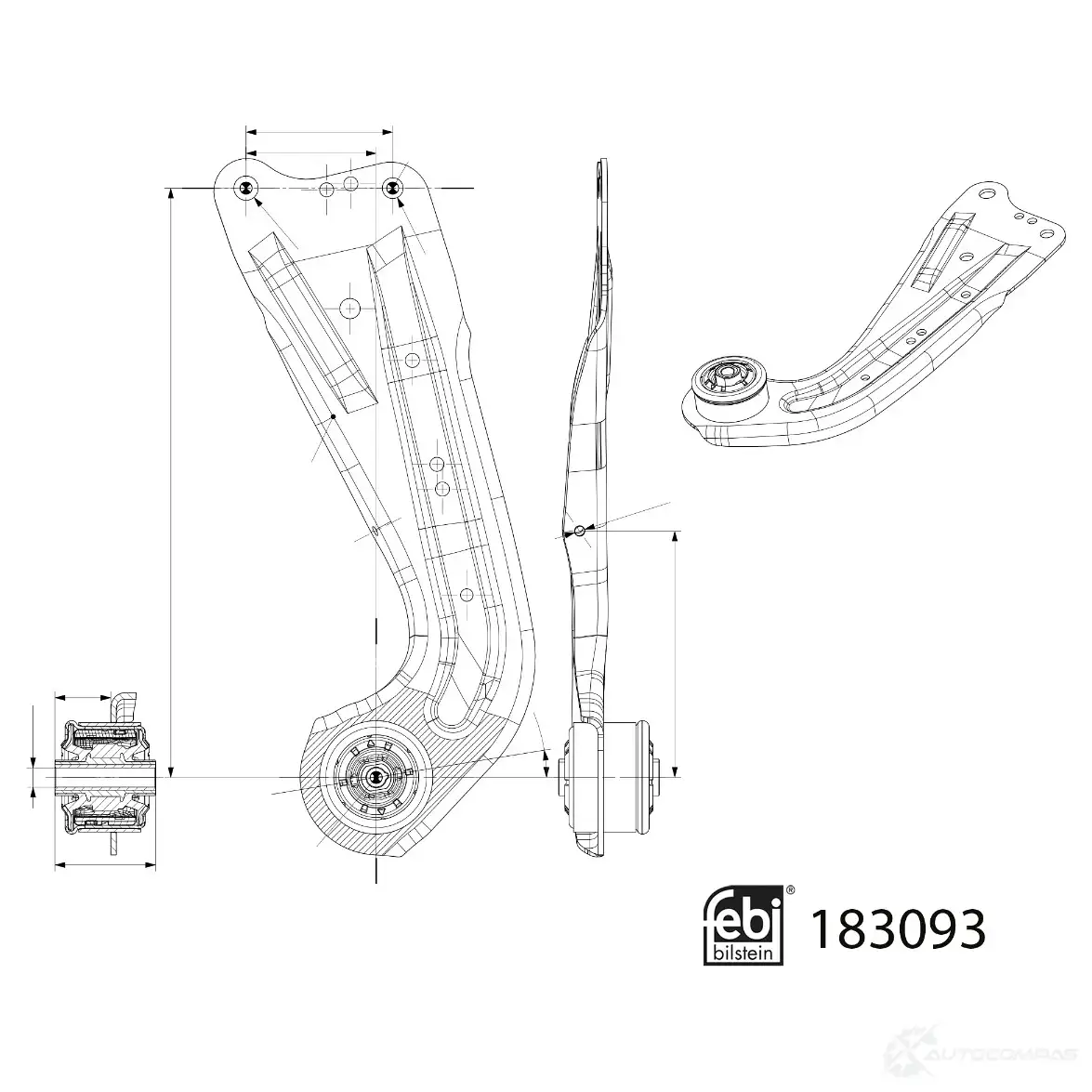 Рычаг подвески FEBI BILSTEIN 8XR S7M 1439881781 183093