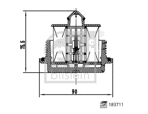 Фильтр АКПП FEBI BILSTEIN NAP0 1FU 183711 1440300351