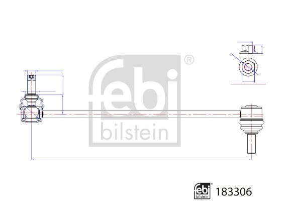 Стойка стабилизатора FEBI BILSTEIN 1440299938 8WGY 95 183306