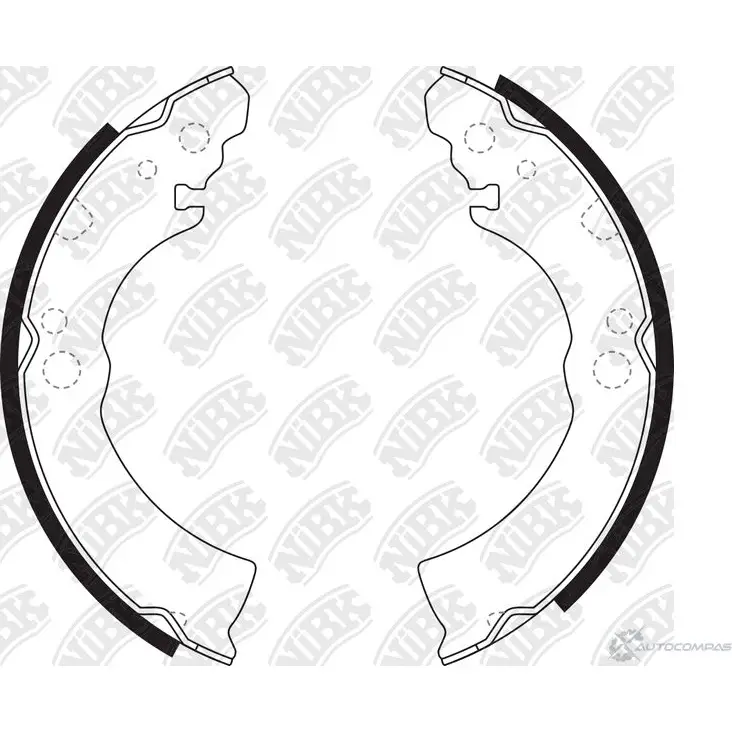Тормозные колодки NIBK YX XWR 3834330 FN1164 4582431704925