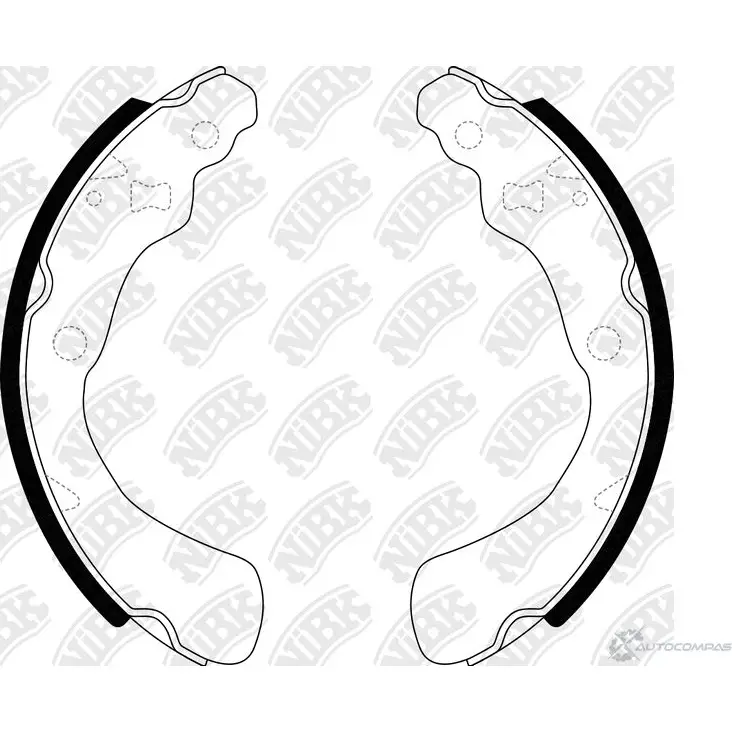 Тормозные колодки NIBK IRH GT 4582431705571 FN5528 214261431