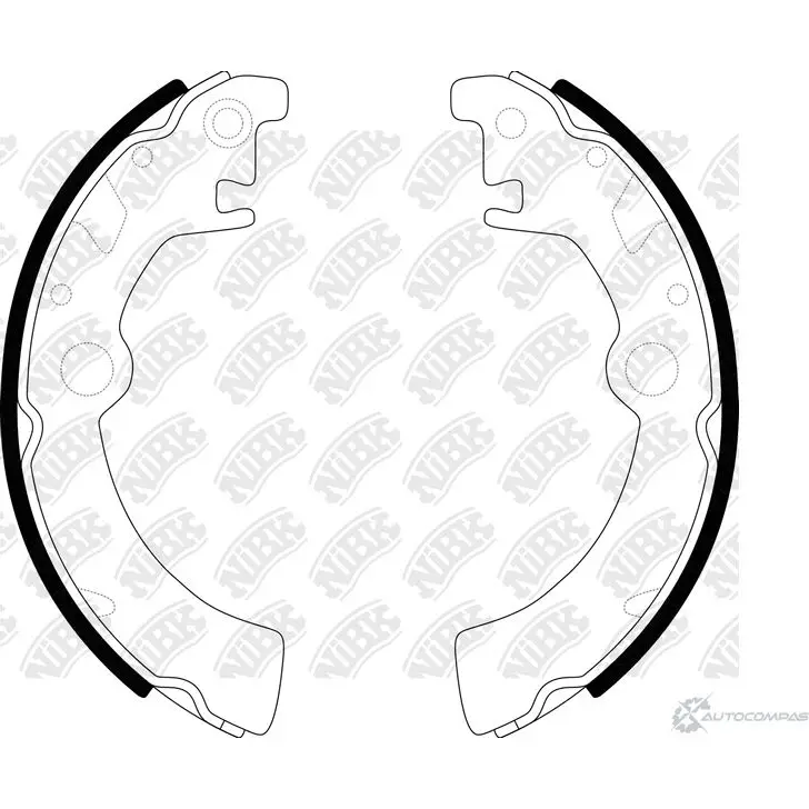 Тормозные колодки NIBK FN9944 3834506 4580266835456 9IB HO