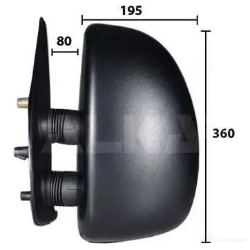 Наружное зеркало ALKAR 2738052 8424445019168 9254961 JU VBS