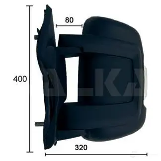 Наружное зеркало ALKAR AT3 WJG 8424445122967 9243922 2737999