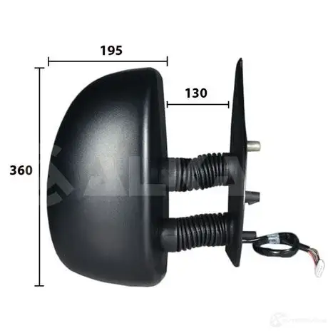 Наружное зеркало ALKAR T 72SK 8424445019397 9240921 2737976