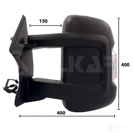 Наружное зеркало ALKAR 9247922 U MDMPY 1437277158