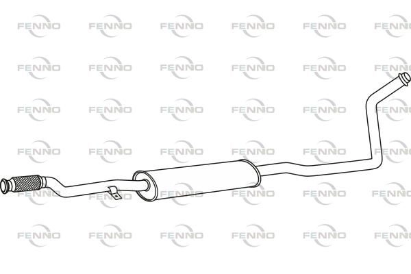 Резонатор FENNO P17032 1424234024 E 9ISG