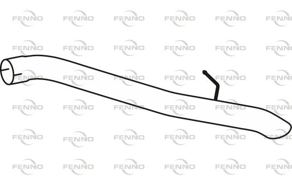 Выхлопная труба глушителя FENNO P17115 1441019619 1 4ODW48 изображение 0