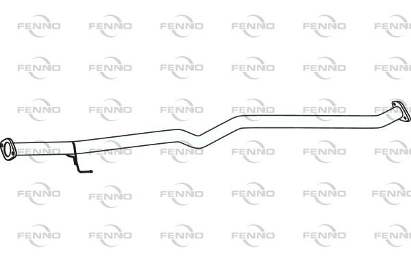 Выхлопная труба глушителя FENNO L65G K 1441019764 P34026 изображение 0