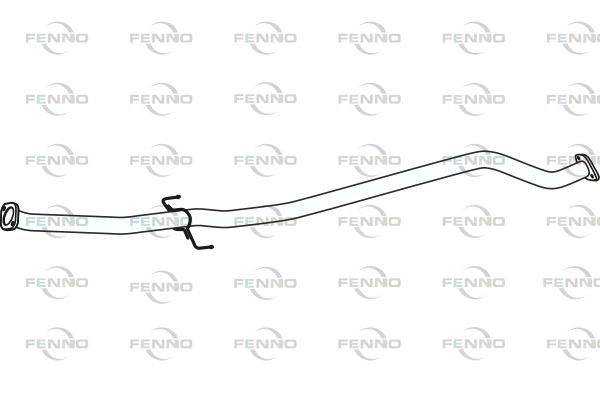 Выхлопная труба глушителя FENNO 1441019765 P34028 M IG09 изображение 0