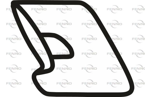 Выхлопная труба глушителя FENNO TW K06 P36078 1441019776