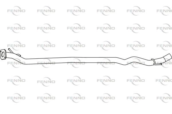 Выхлопная труба глушителя FENNO S 38MYP P41036 1424391200 изображение 0