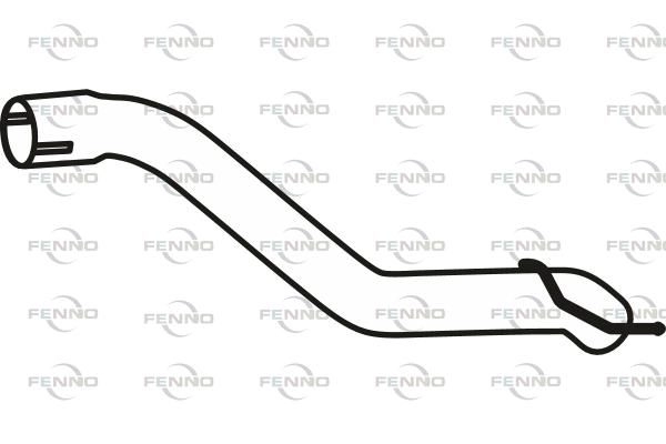 Выхлопная труба глушителя FENNO P43115 W99SM DS 1424218912