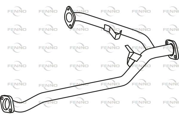 Выхлопная труба глушителя FENNO 1441019886 BXFF LCF P60026 изображение 0