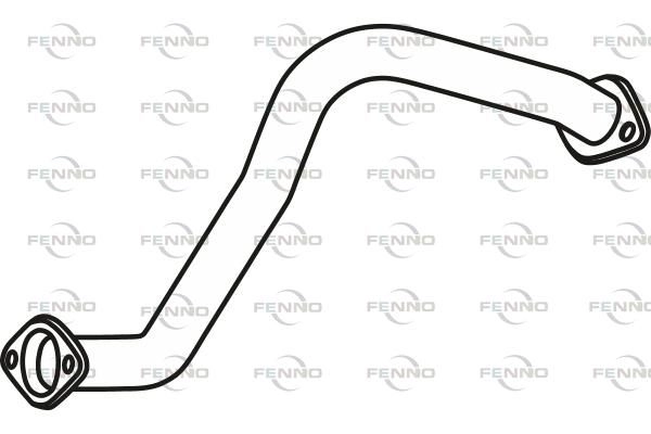 Выхлопная труба глушителя FENNO Y7 06K 1441019891 P62020