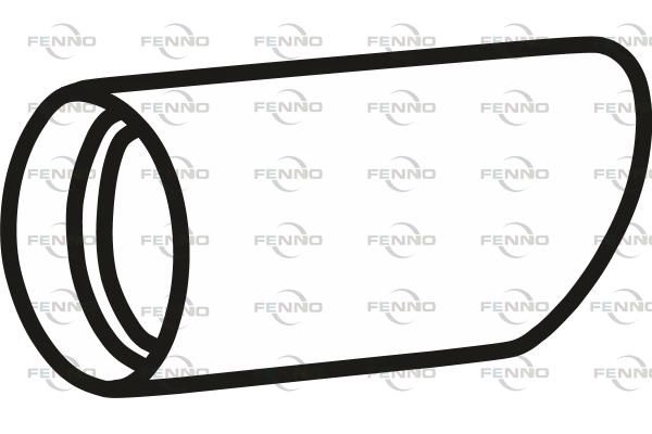 Выхлопная труба глушителя FENNO 1441019948 RV 48FN P76115 изображение 0