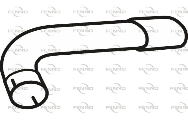 Выхлопная труба глушителя FENNO P76118 YQ2 J4C 1441019951 изображение 0