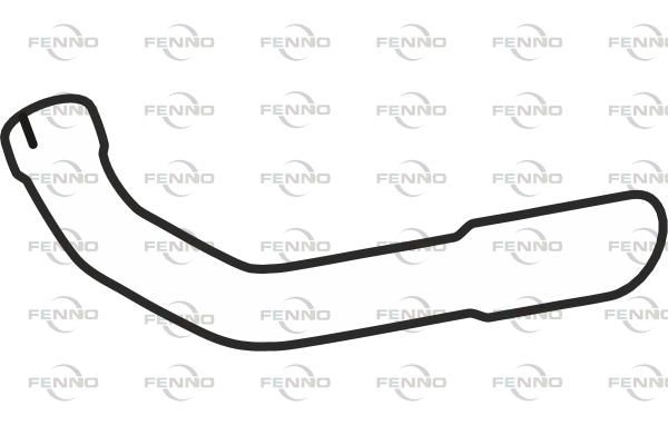 Выхлопная труба глушителя FENNO P76131 1441019961 7L4 VG изображение 0