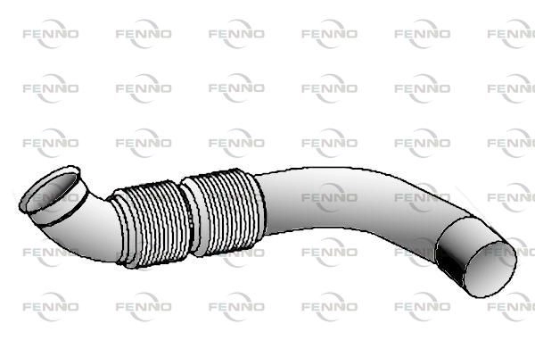 Выхлопная труба глушителя FENNO T16239 QT FHW 1441020225 изображение 0