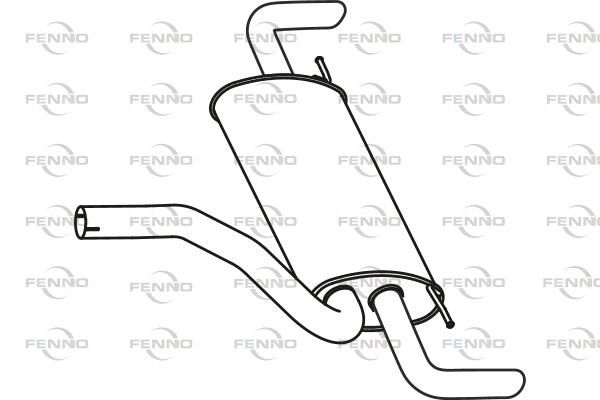 Глушитель FENNO P76085 RMH F5 1424239192
