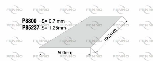 Гофра глушителя FENNO P8800 FQ L7R 1441021145