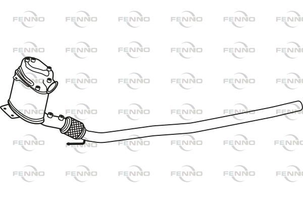 Сажевый фильтр FENNO O028HK L P8865DPF 1441021211
