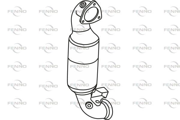 Катализатор FENNO 1424296704 M B62JI P9578CAT