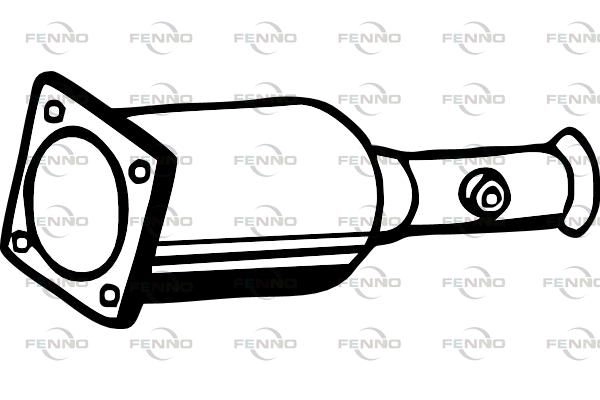 Сажевый фильтр FENNO 1424526513 P9944DPF YI JU1 6438013099447 изображение 0