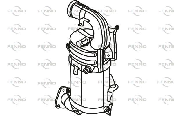Сажевый фильтр FENNO 6285378 P9998DPF OU 2R5