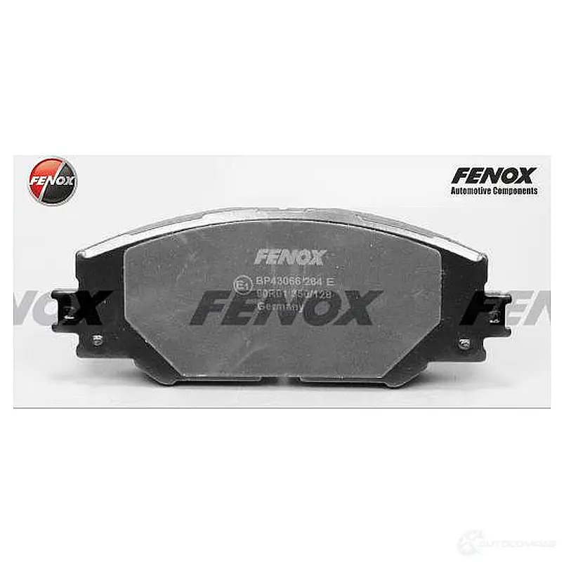 Тормозные колодки дисковые, комплект FENOX BP43066 UFC SOF7 2242709 изображение 0