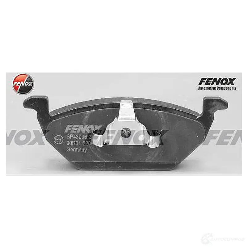 Тормозные колодки дисковые, комплект FENOX BP43096 L7JE 8CP 2242739 изображение 0