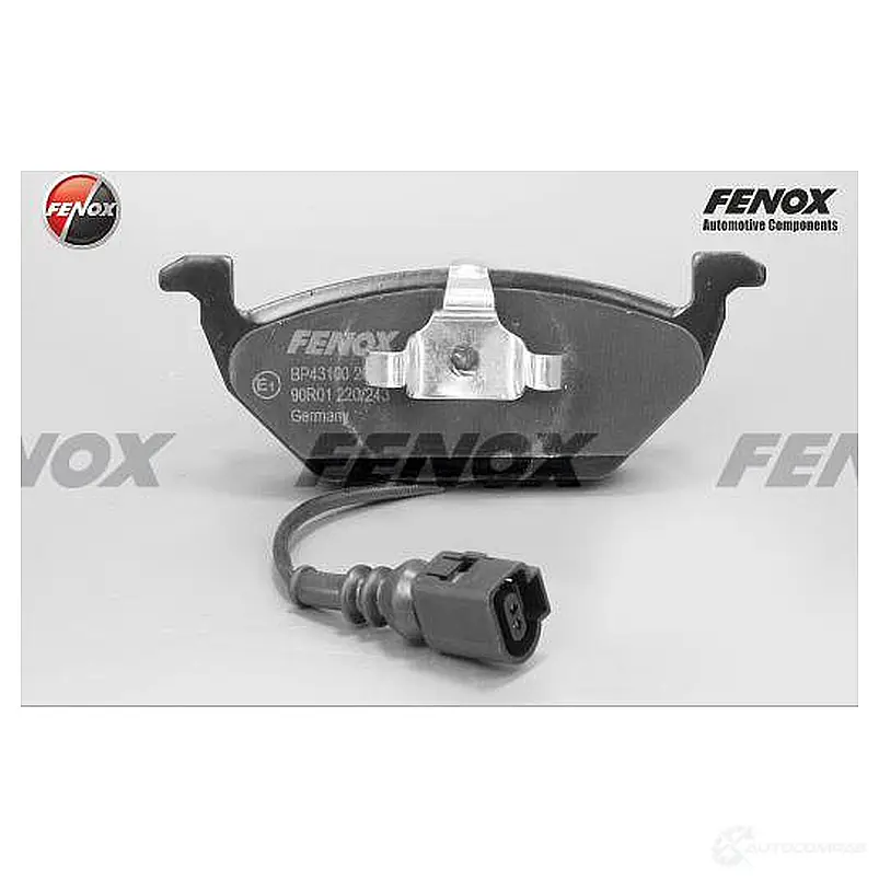 Тормозные колодки дисковые, комплект FENOX BP43100 2242743 QTIV S изображение 0