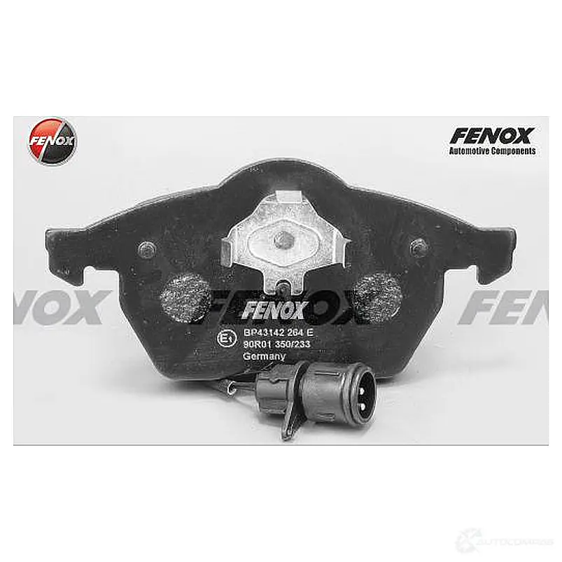 Тормозные колодки дисковые, комплект FENOX T MXN4 BP43142 2242785 изображение 0
