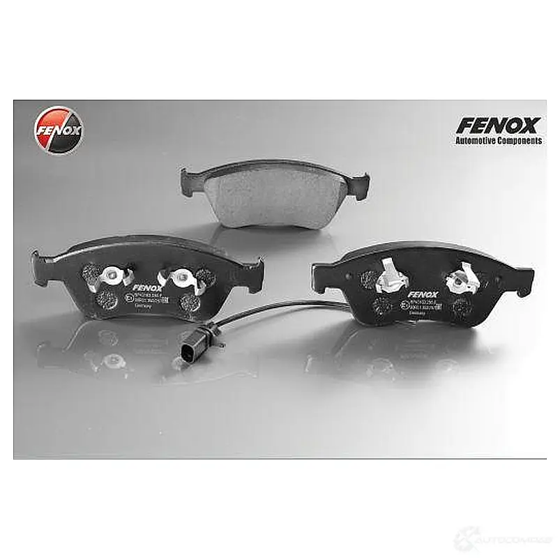 Тормозные колодки дисковые, комплект FENOX Q CHM3M BP43163 2242806 изображение 0