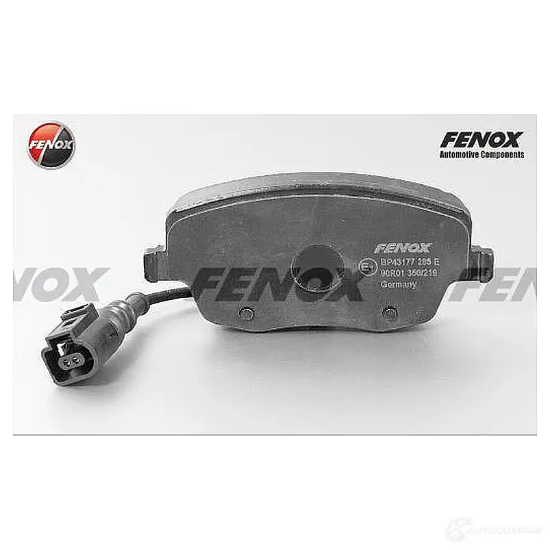Тормозные колодки дисковые, комплект FENOX BP43177 EPHK MXV 2242820 изображение 0