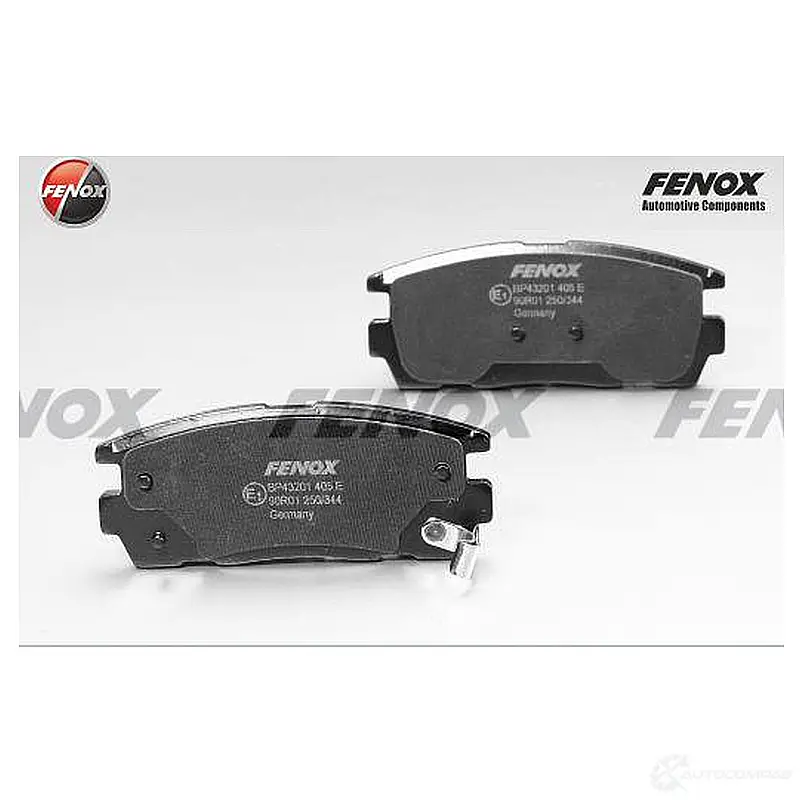 Тормозные колодки дисковые, комплект FENOX BP43201 XZ TZG 2242844 изображение 0