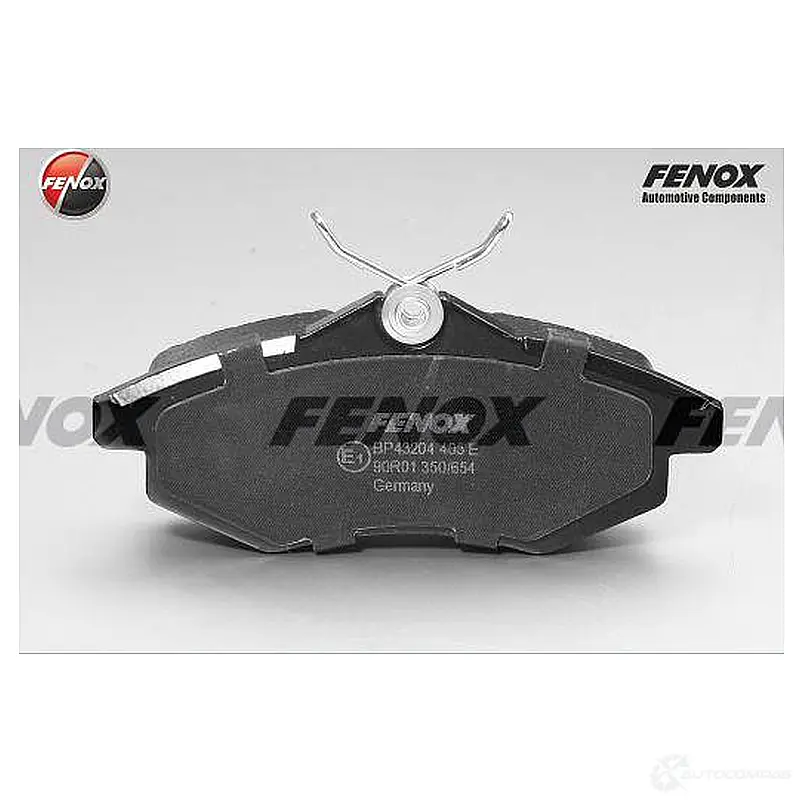 Тормозные колодки дисковые, комплект FENOX 2242847 8PXQU9 2 BP43204