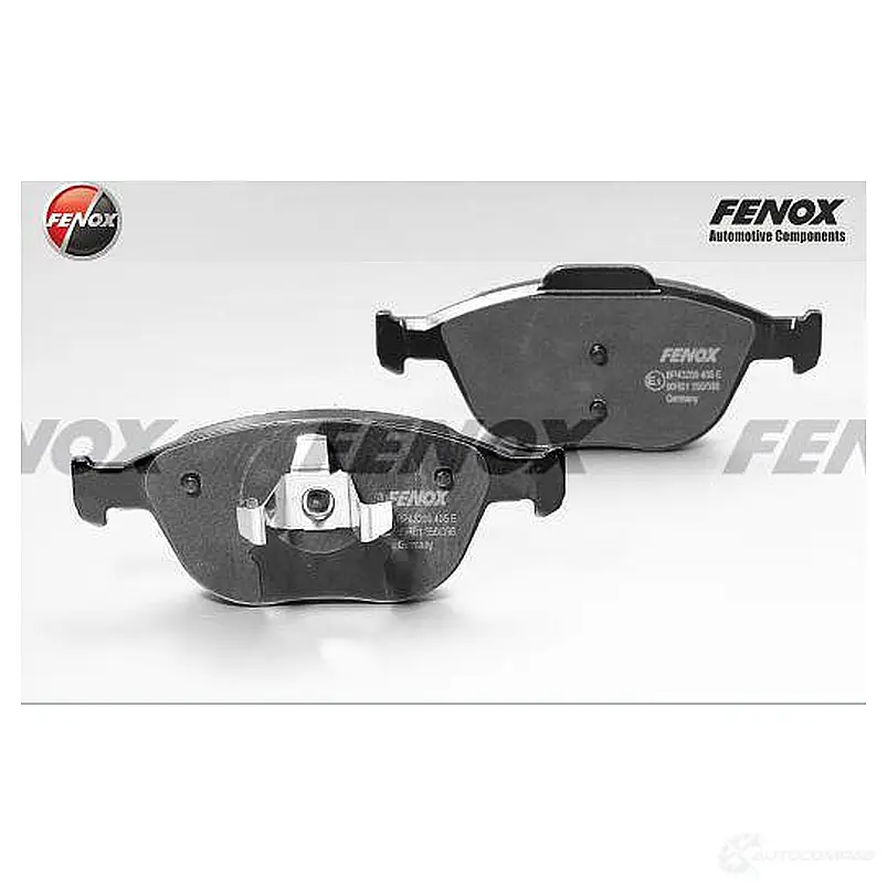 Тормозные колодки дисковые, комплект FENOX G 364E 2242852 BP43209