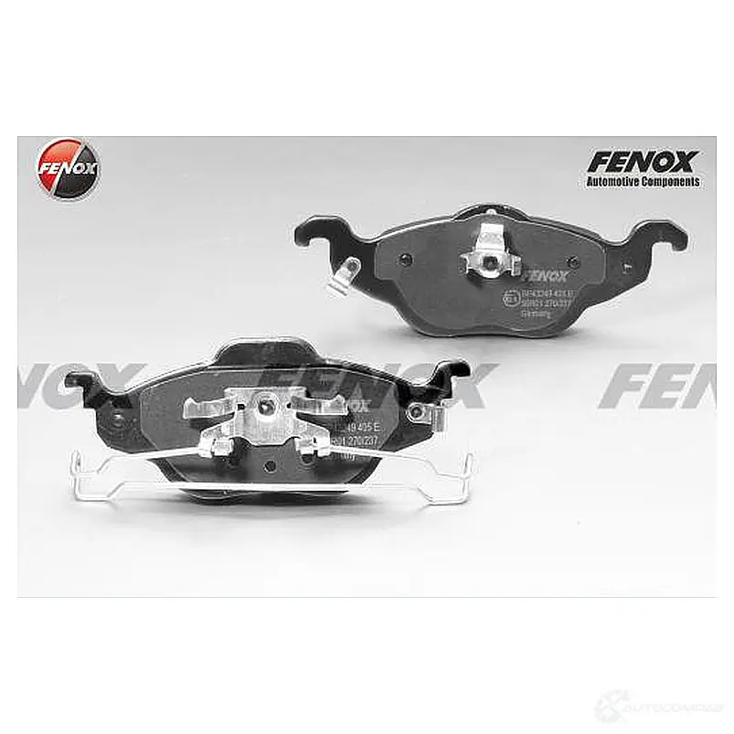 Тормозные колодки дисковые, комплект FENOX 2242892 0Y20 J BP43249