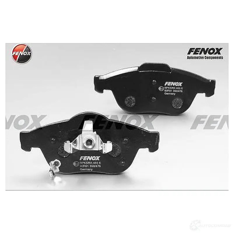 Тормозные колодки дисковые, комплект FENOX BP43265 2242907 DCHPI W