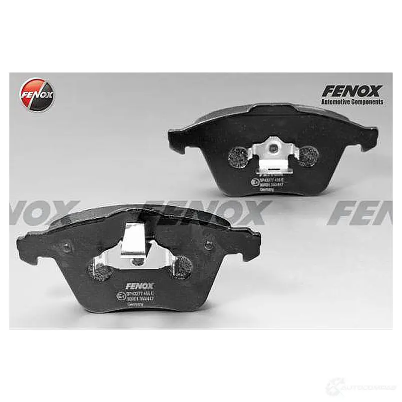 Тормозные колодки дисковые, комплект FENOX 2242919 BP43277 W0X OE изображение 0