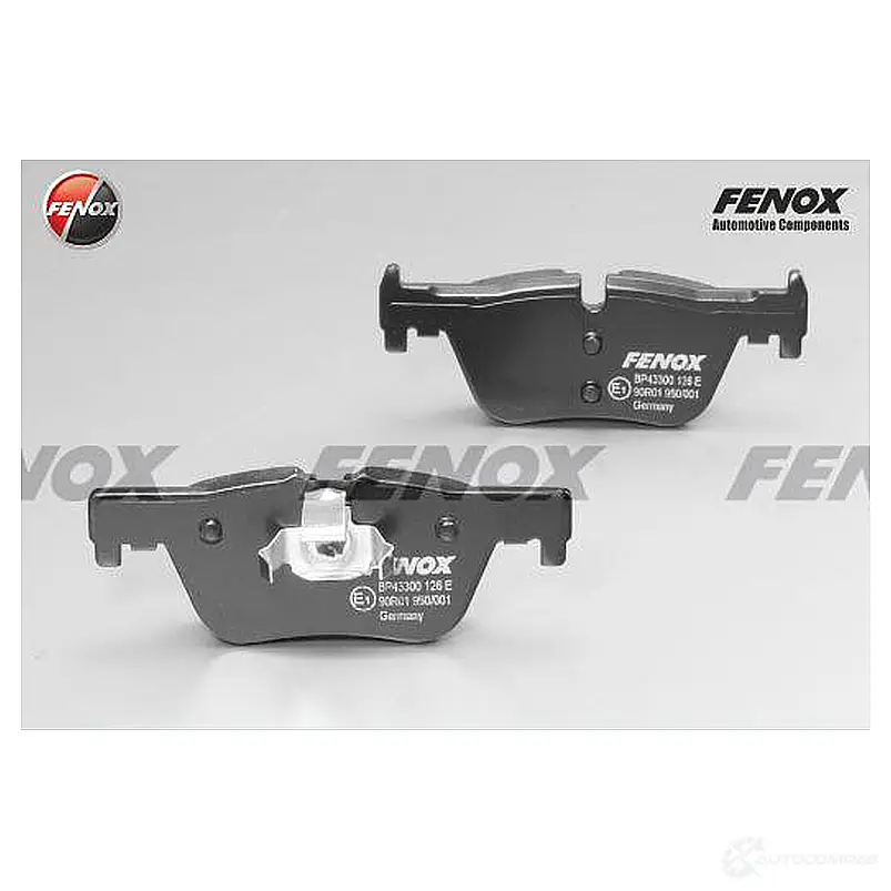 Тормозные колодки дисковые, комплект FENOX 37086 3F 2242937 BP43300