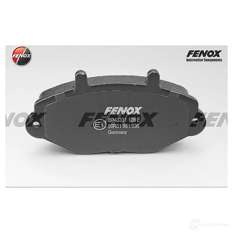 Тормозные колодки дисковые, комплект FENOX BP43331 2242964 ZA5VL W