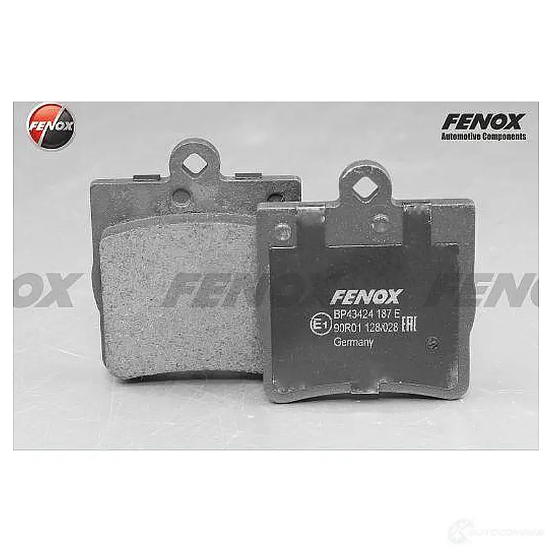 Тормозные колодки дисковые, комплект FENOX 1223104475 V1J ZV BP43424 изображение 0