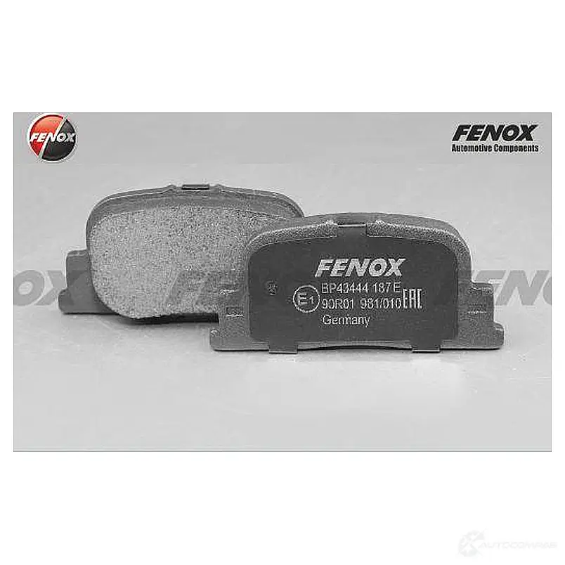 Тормозные колодки дисковые, комплект FENOX 5KXA II BP43444 1223105569 изображение 0