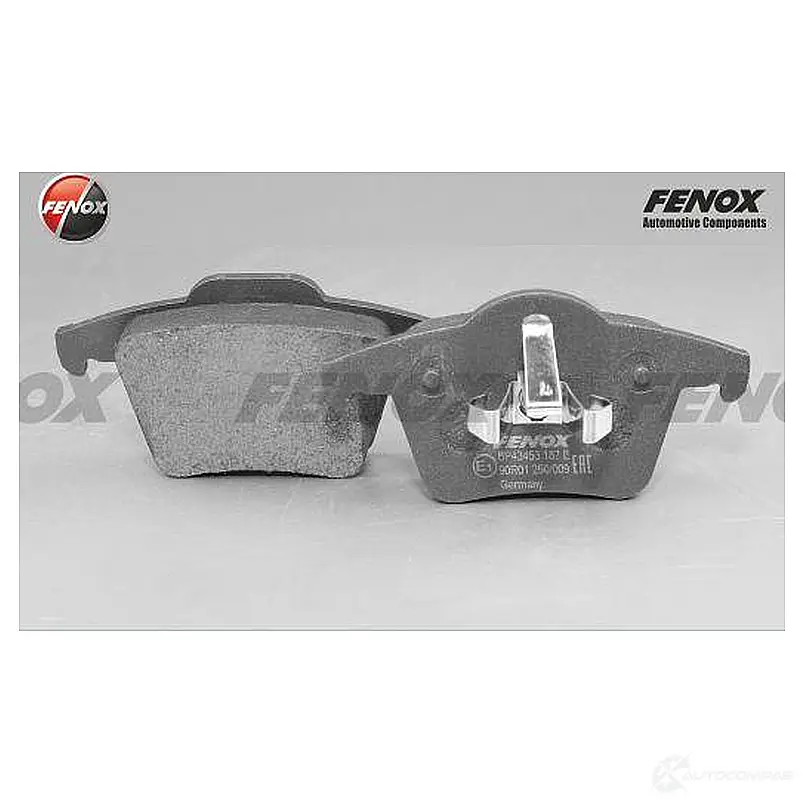 Тормозные колодки дисковые, комплект FENOX 1223105735 1D X88I BP43453 изображение 0